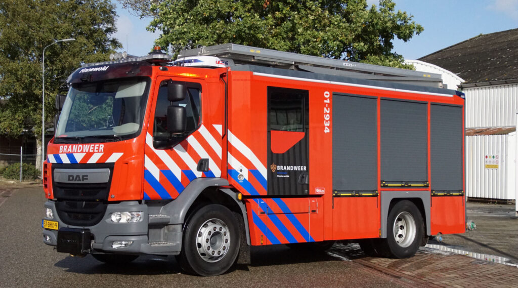 De tankautospuit van Finsterwolde