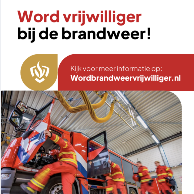 Word brandweervrijwilliger