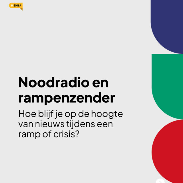 Noodradio en rampenzender
