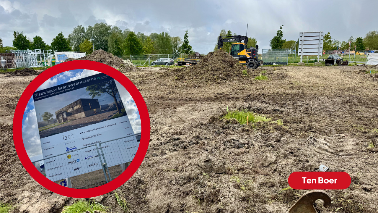 Officieel startmoment bouw kazerne Ten Boer