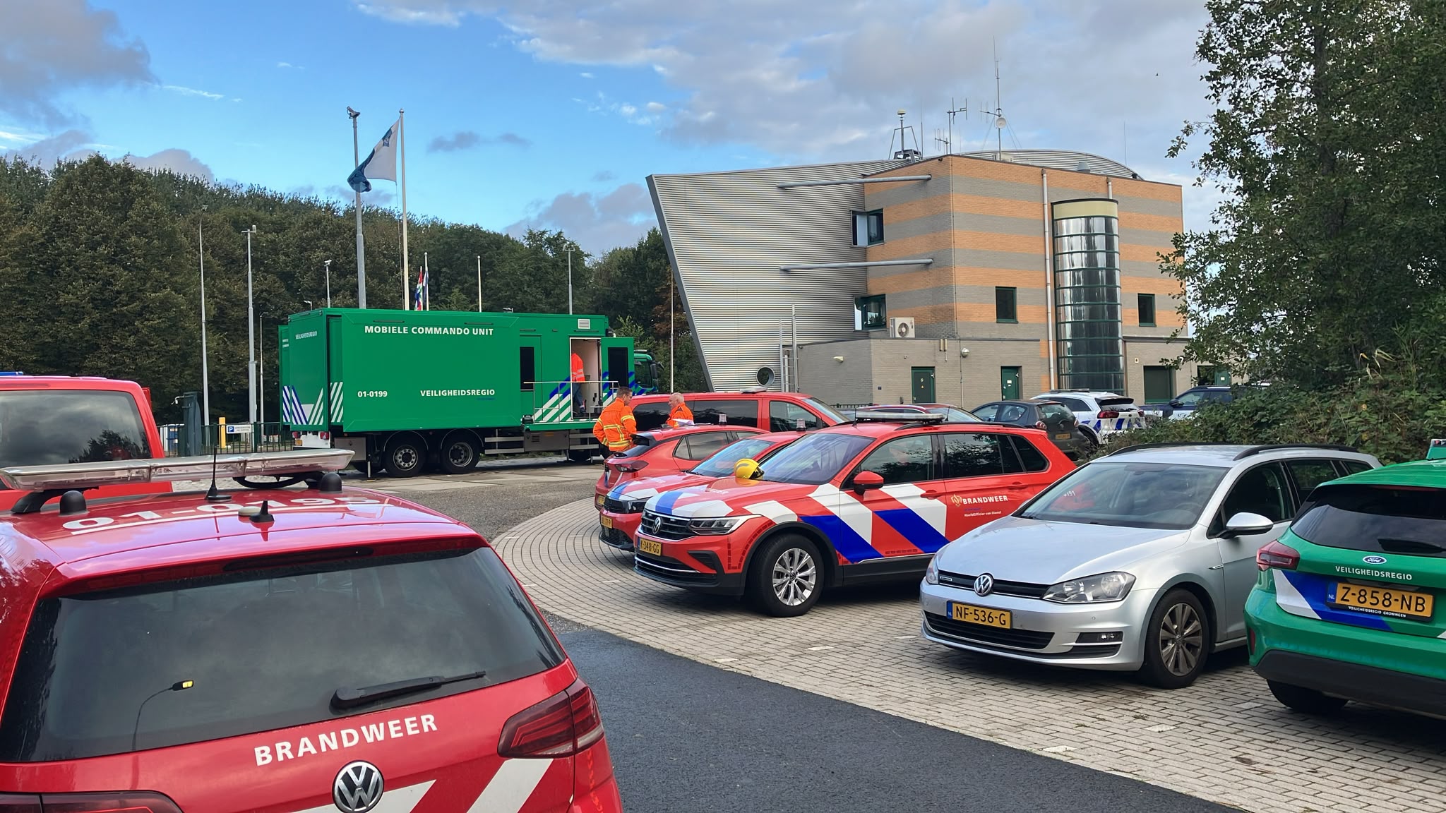 Ongeval Farmsum en storing Chemiepark Delfzijl zijn oefeningen voor Veiligheidsregio Groningen